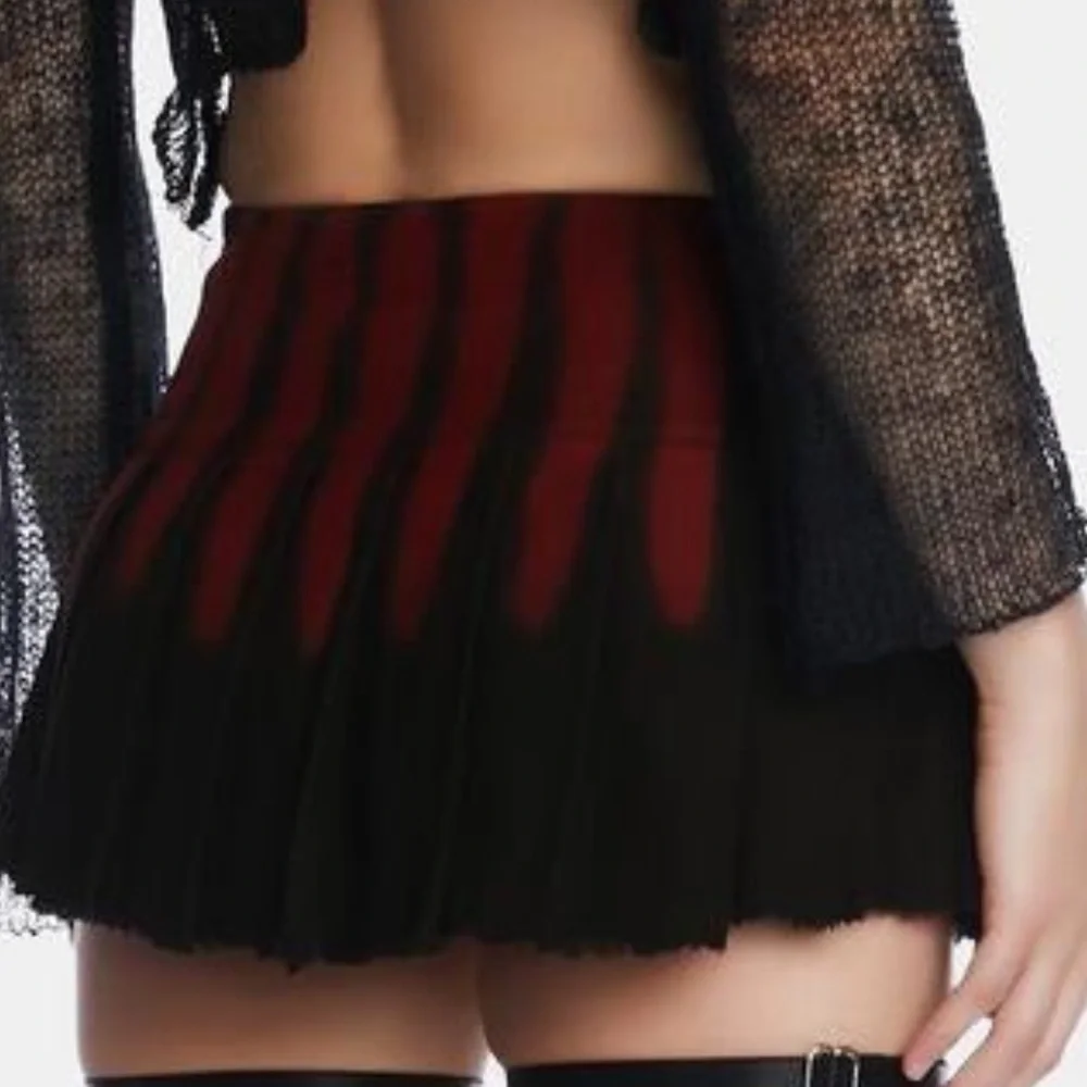 ANARCHY OVER ANYTHING LOW-RISE SKIRT